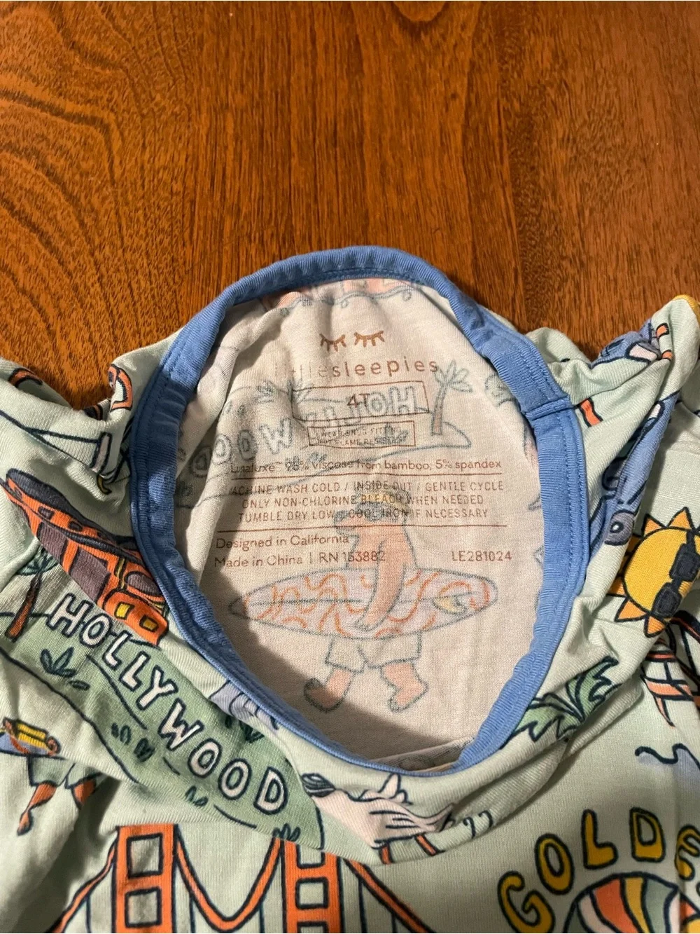 Little Sleepies Golden State PJs